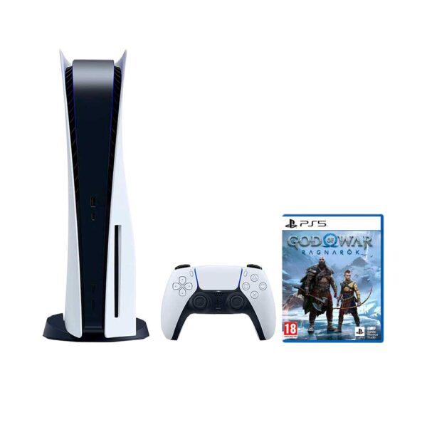 Consola ps5 + 2 mandos + 1 juego