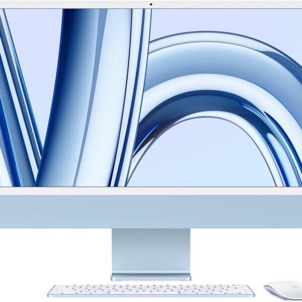 iMac 24" M3 Chip (MQRN3) with 8-core CPU and 10-core GPU - 8GB/256GB SSD - Green